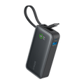 Anker portable charger with status display for fast charging