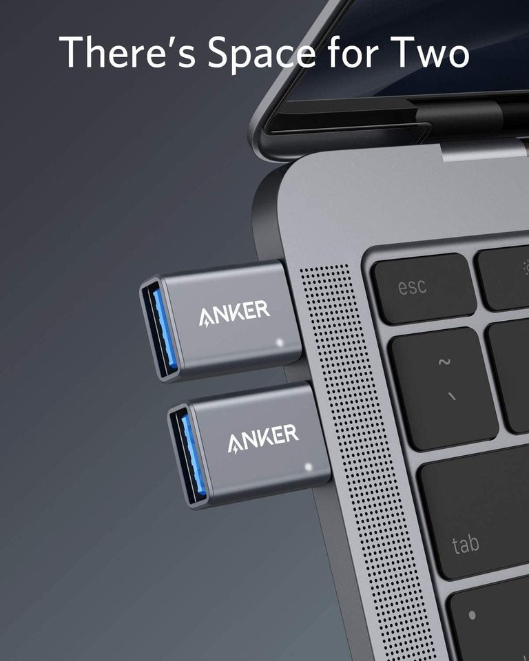 Anker USB-C to USB 3.0 Adapter (2 Pack)