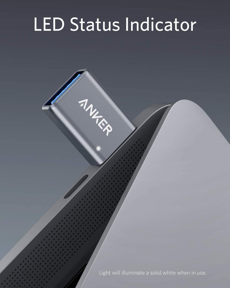 Anker USB-C to USB 3.0 Adapter (2 Pack)