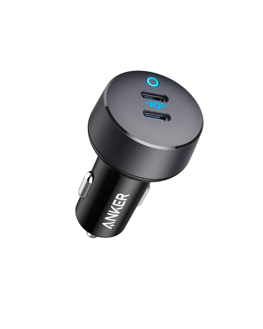 Anker with dual USB-C ports for fast car charging