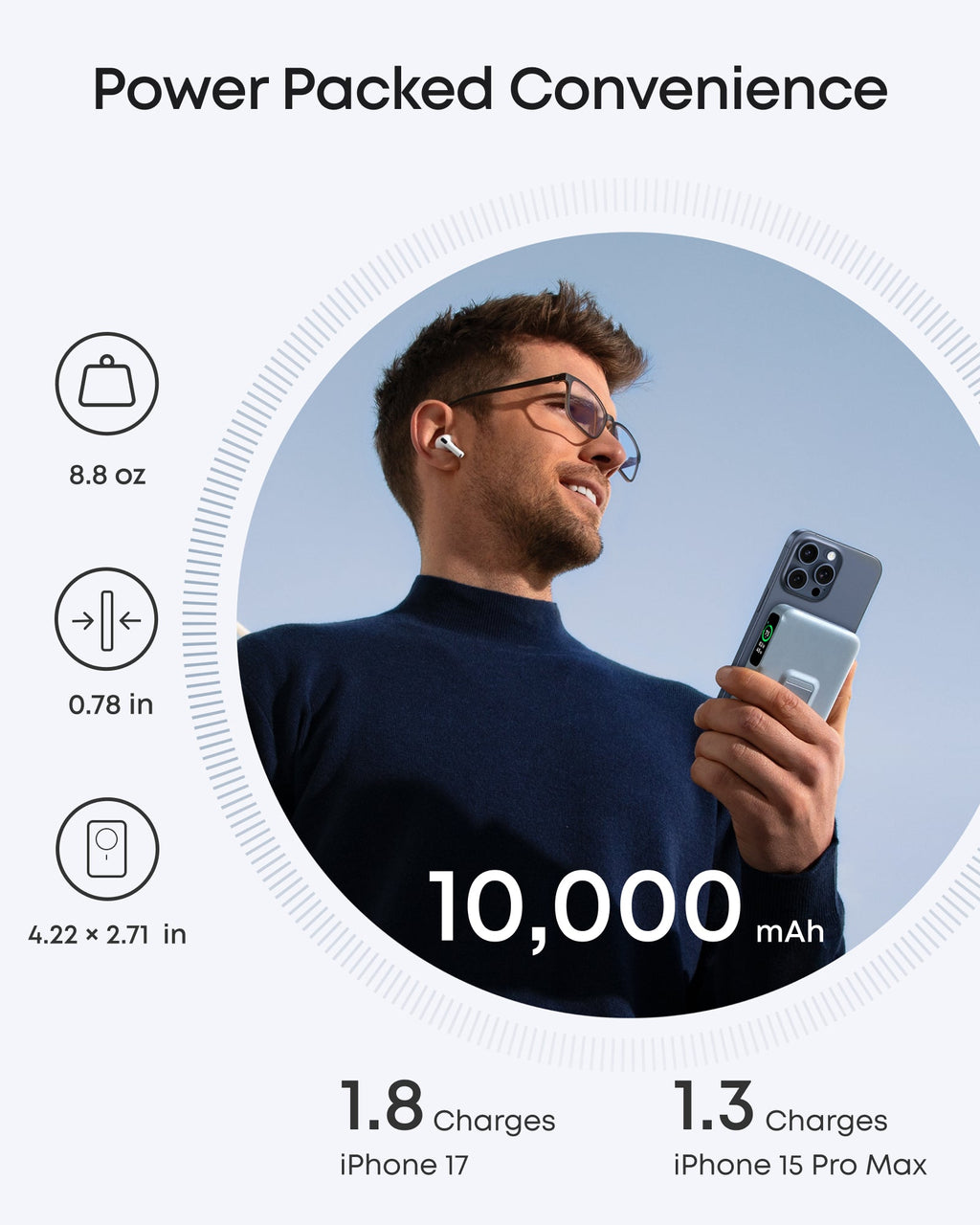 Refurbished Anker MagGo Power Bank (10K)