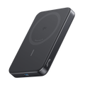 Anker black wireless power bank with USB-C port