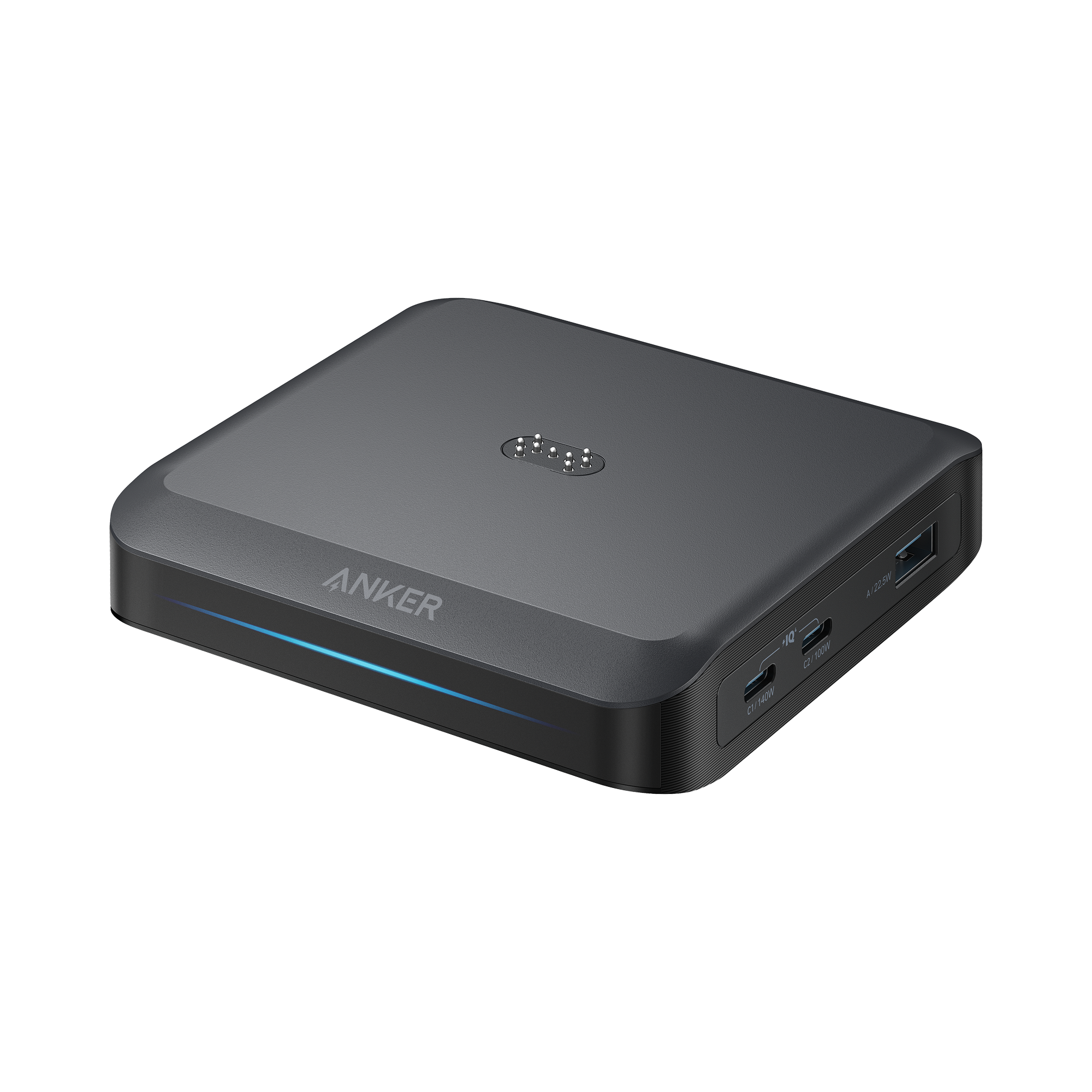 Anker sleek charger with USB ports for efficient charging, charger
