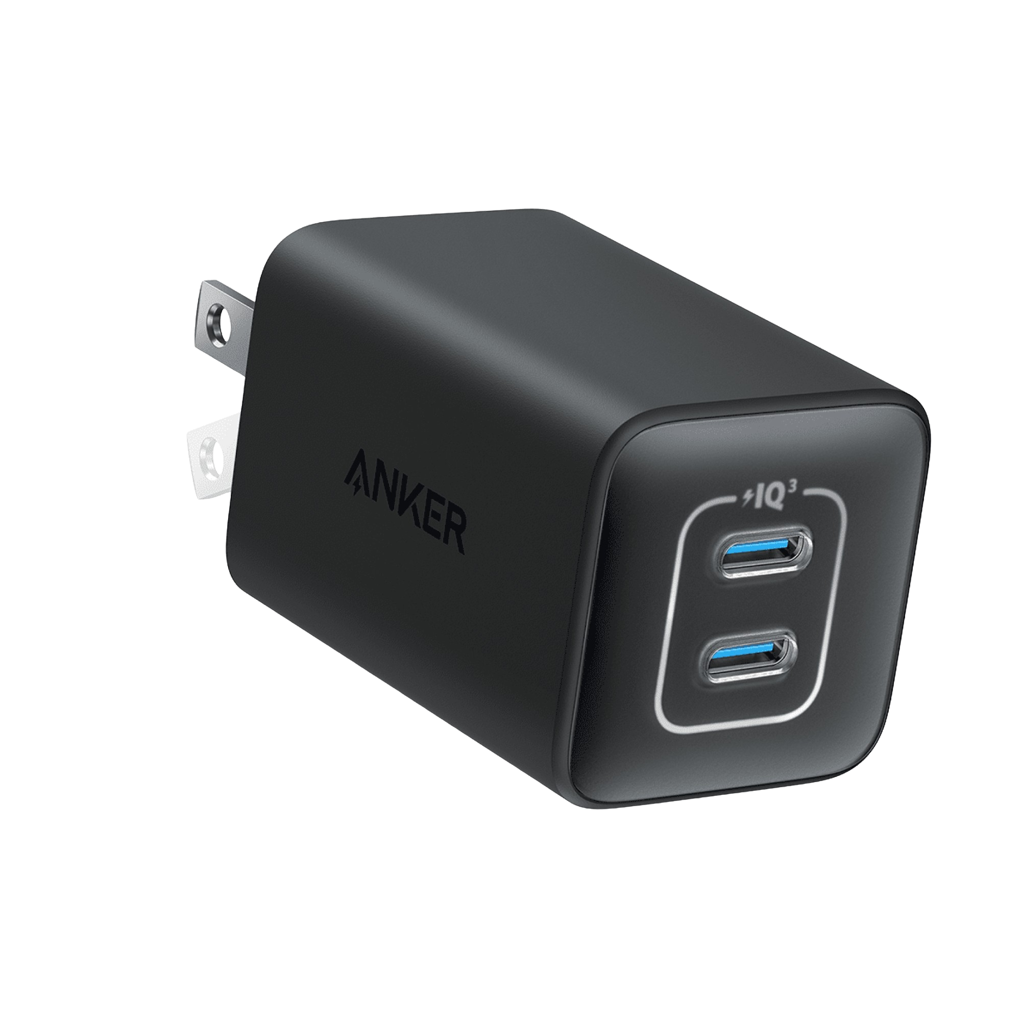 Anker charger with dual USB-C ports for fast charging