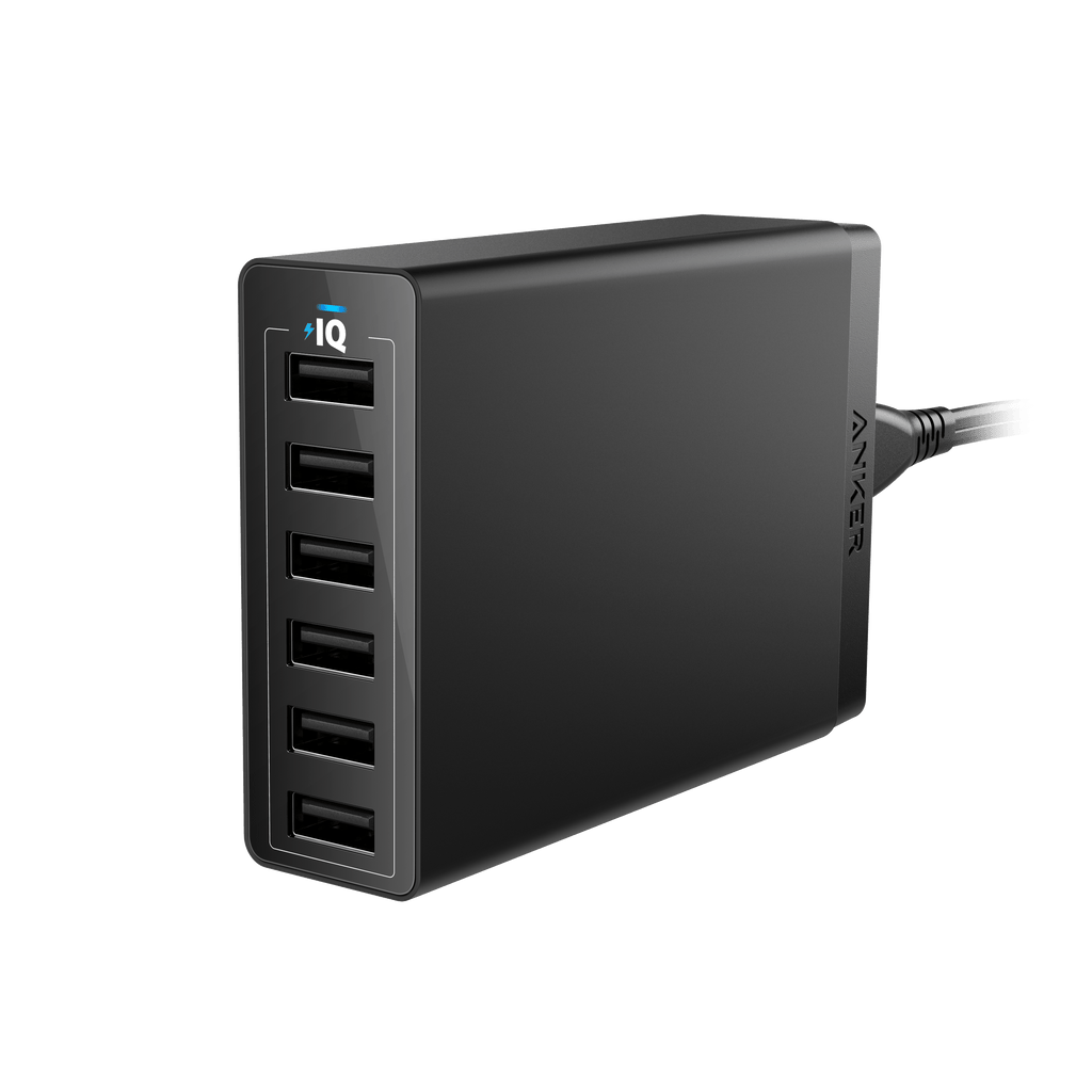Anevent: pingker with 6-port charging station for multiple devices