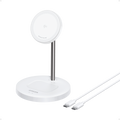 Anker with white wireless charger and USB-C cable for Keyword