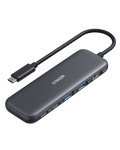 Anker multiport hub with USB-C connector for connectivity