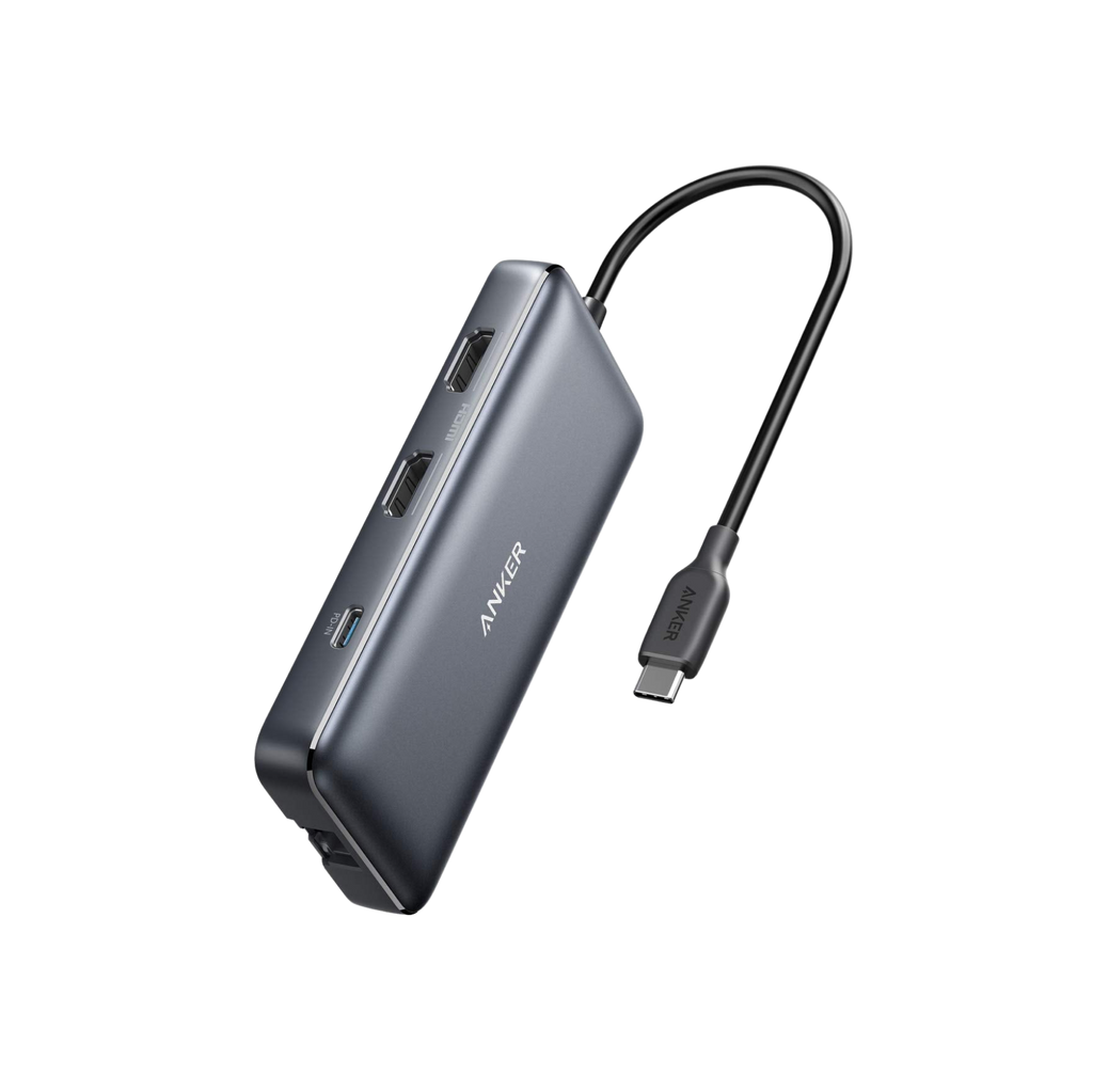 Anker USB hub with compact design for easy connectivity