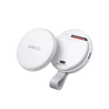 Anker round storage case with SD card for portability