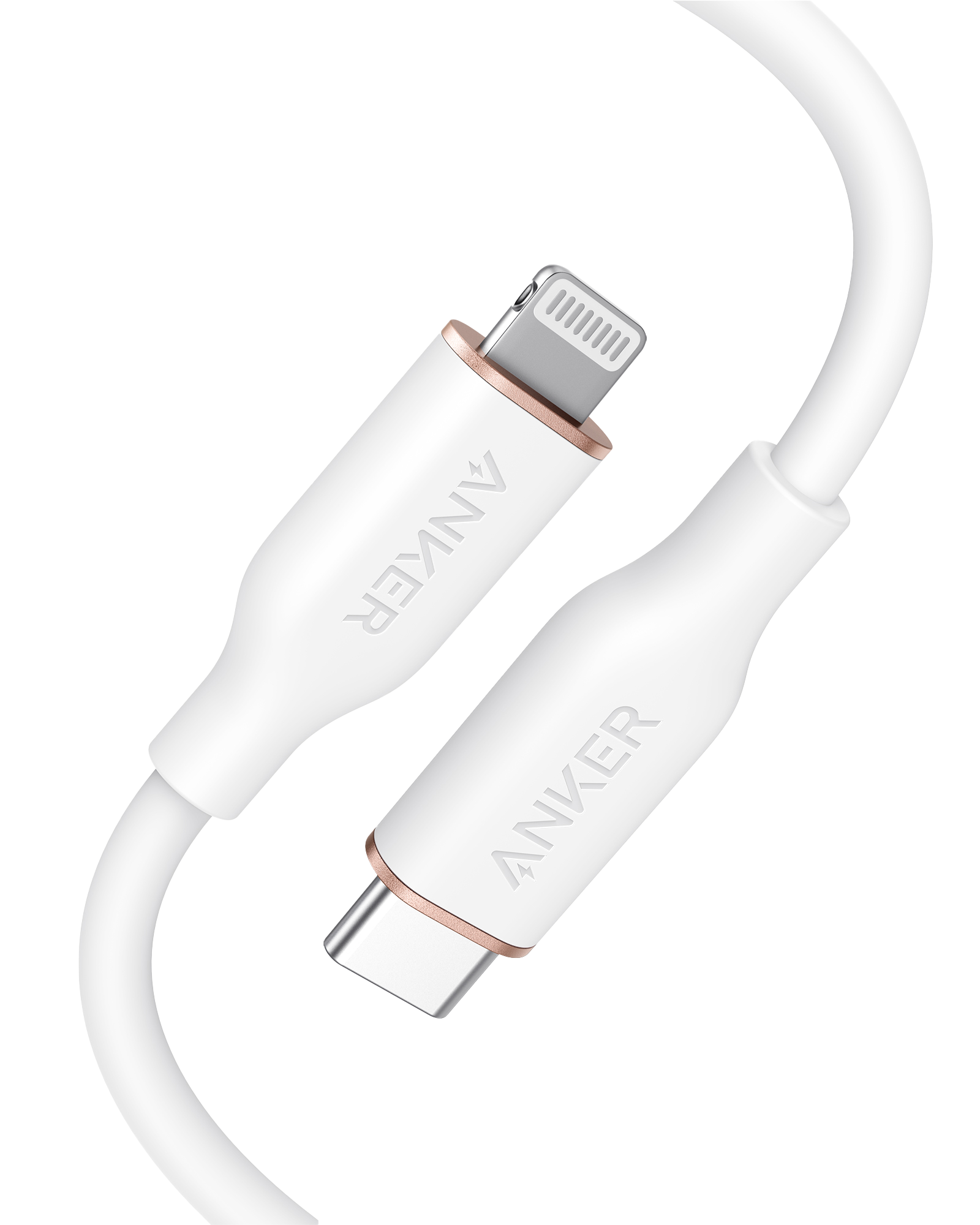Refurbished Anker 641 USB-C to Lightning Cable (Flow, Silicone)