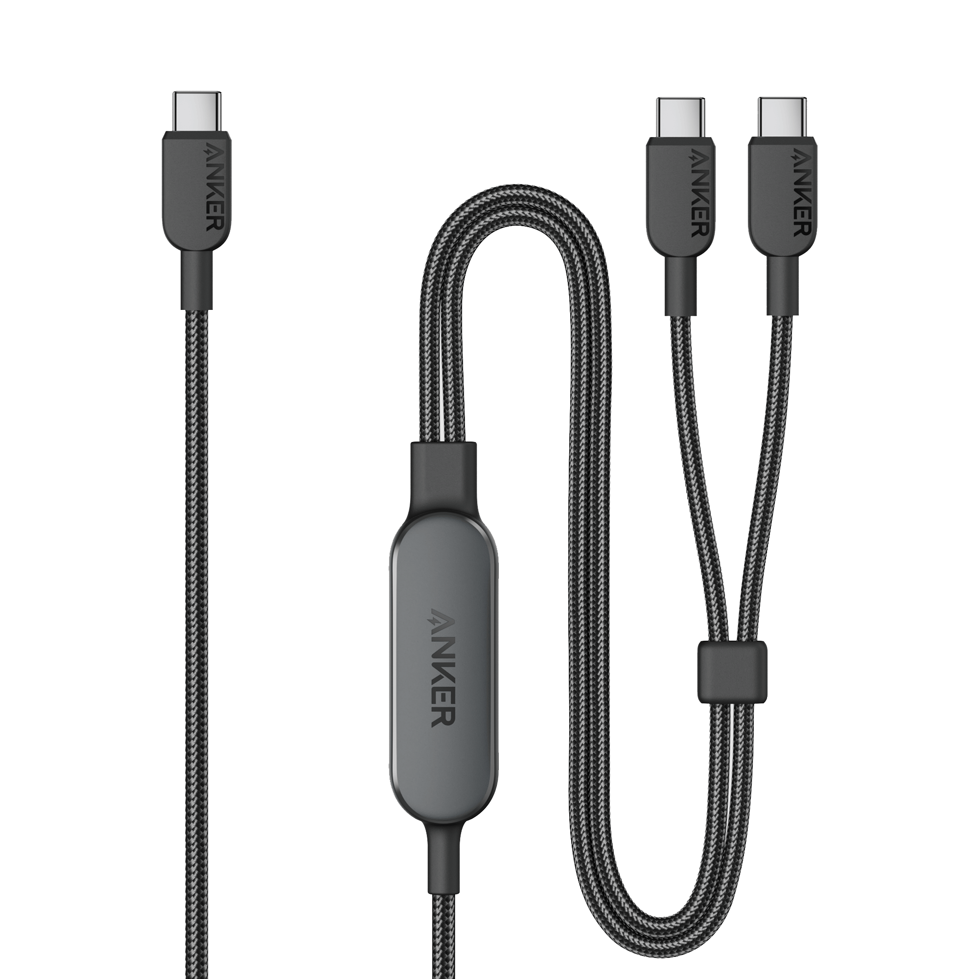 Anker braided USB-C cable with dual connectors