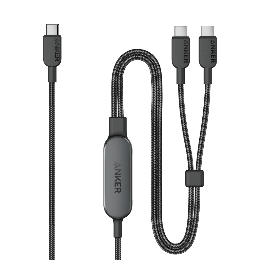 Anker braided USB-C cable with dual connectors