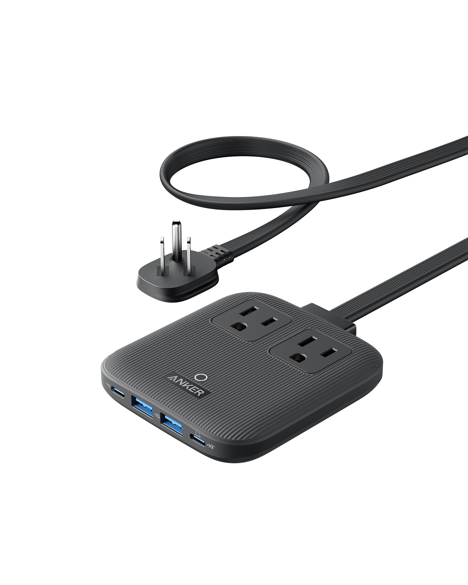 Anker power strip with dual outlets for fast charging