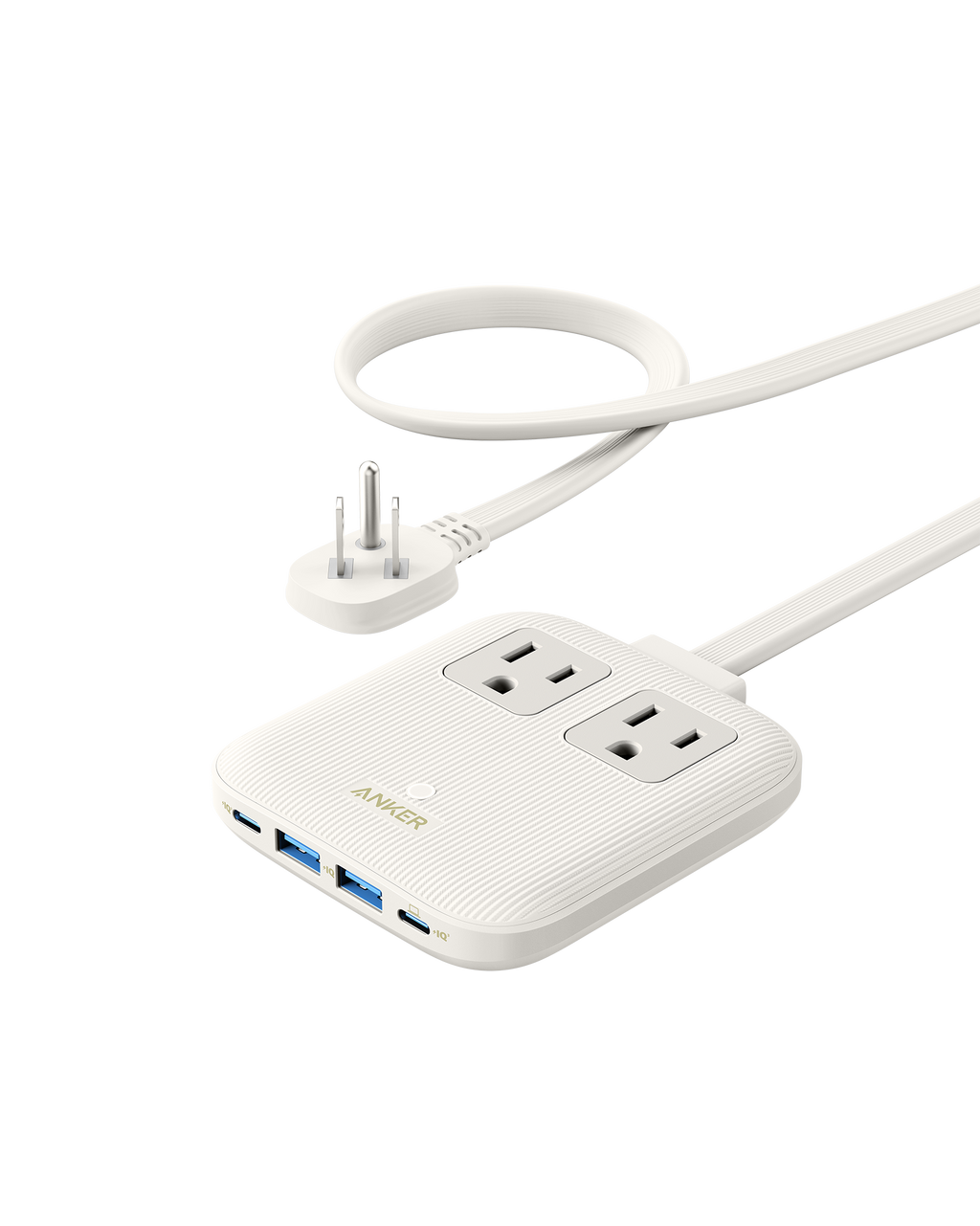 Anker with two outlets and USB ports for charging