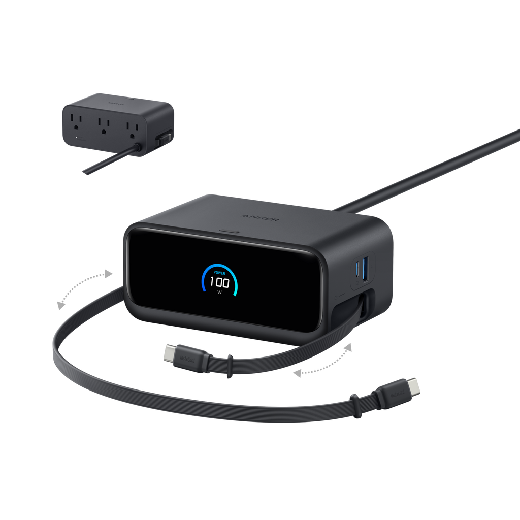 Anker charging station for 7-port smart power with 100W max