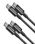Anker USB-C cable with black braided exterior for strength