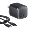 Anker charger with USB-C cable for reliable fast charging