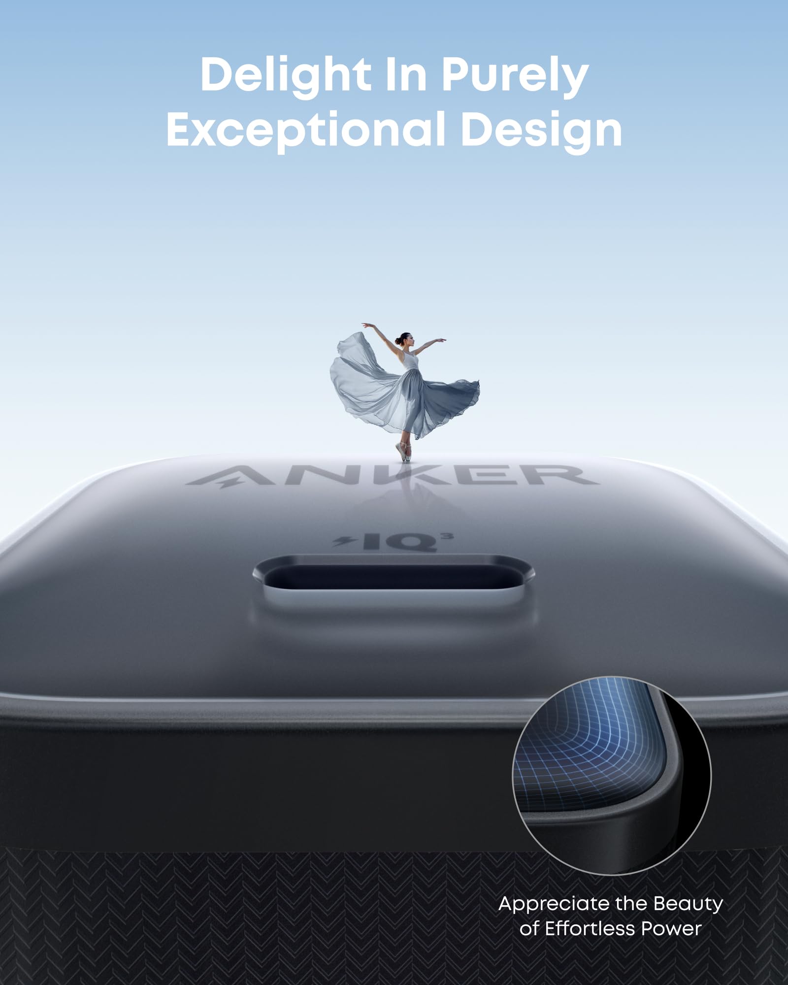 Anker Nano Travel Adapter (5-in-1, 20W, 1-Pack) and Anker Nano Charger (45W) with USB-C to USB-C Cable