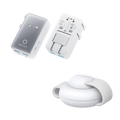 Anker MagGo Wireless Charging Station (3-in-1, Foldable Pad) and Anker Nano Travel Adapter (5-in-1, 20W, 1-Pack)