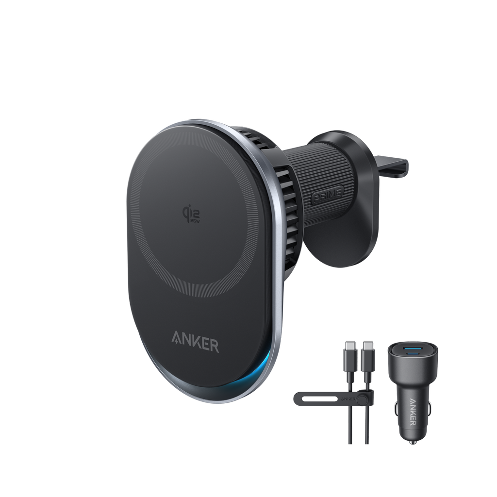 Anker with wireless car charger for Prime