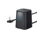 Anker with six USB ports and UK plug for charging