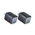 Anker Prime 67W GaN Wall Charger (3 Ports) 2-Pack