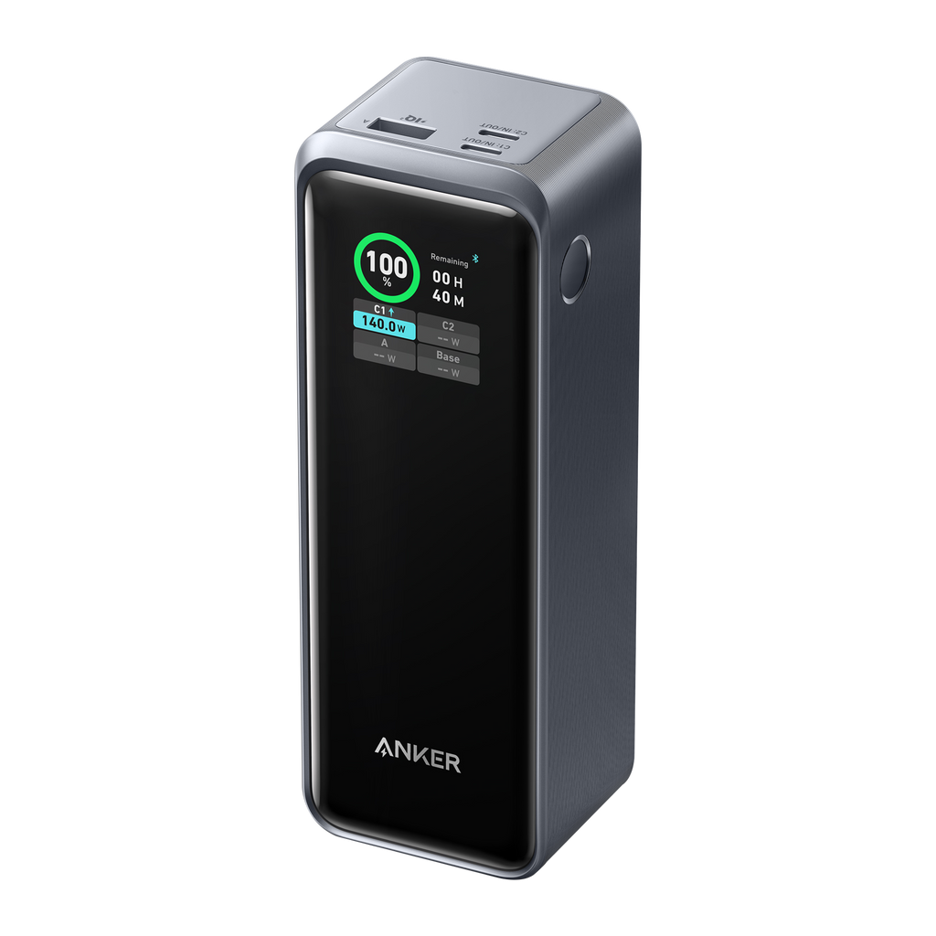 Anker power station with display for portable charging